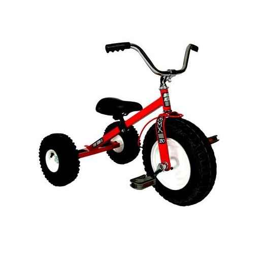 Dirt King DK-250-R Child Tricycle- Red