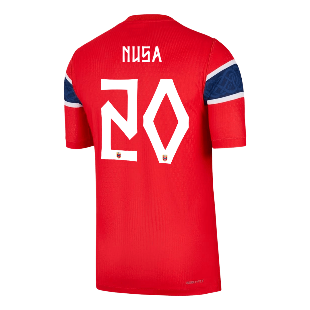 NUSA #20 Norway Home Player Version Jersey World Cup 2026