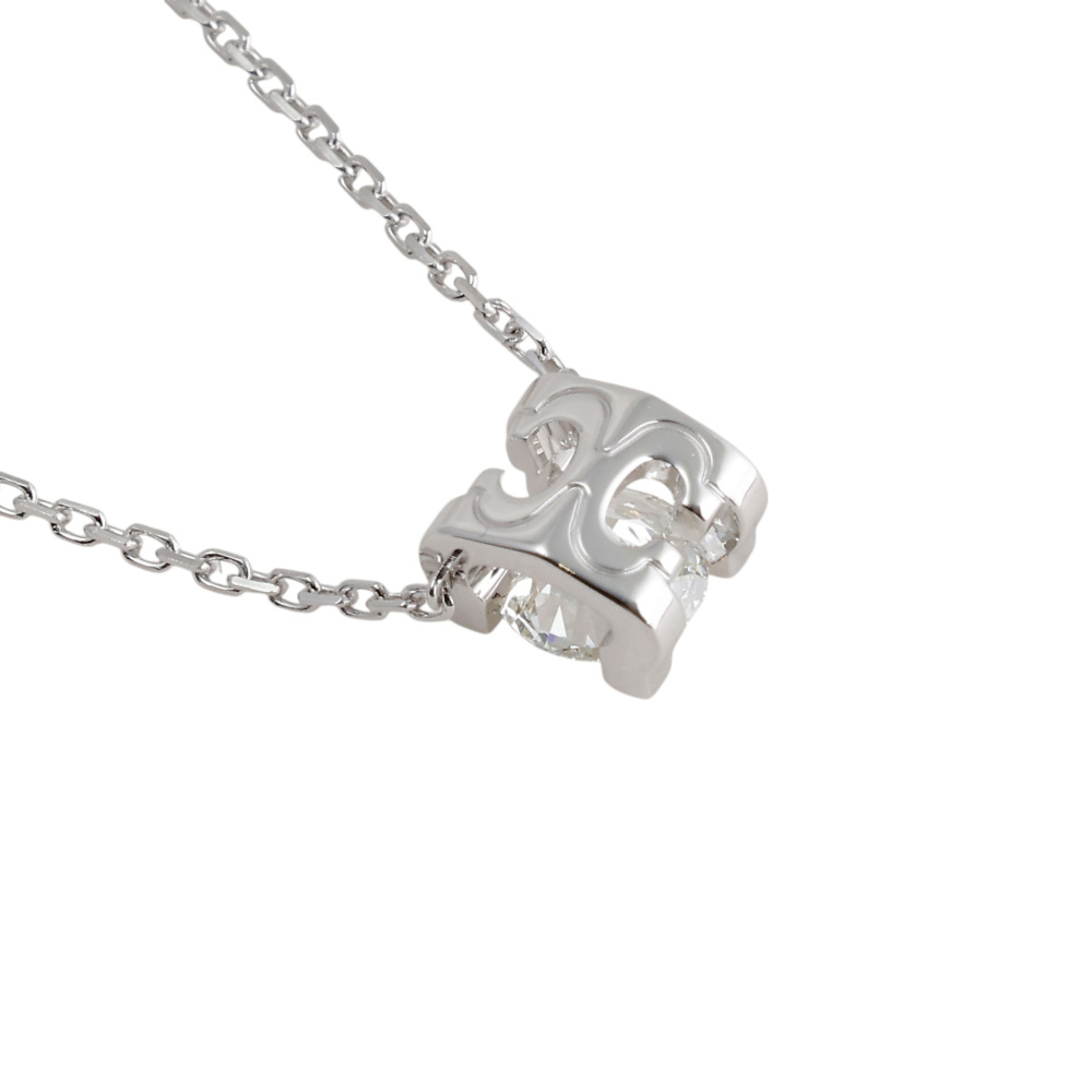 Cartier C Do Necklace 18K White Gold Diamond N7064200