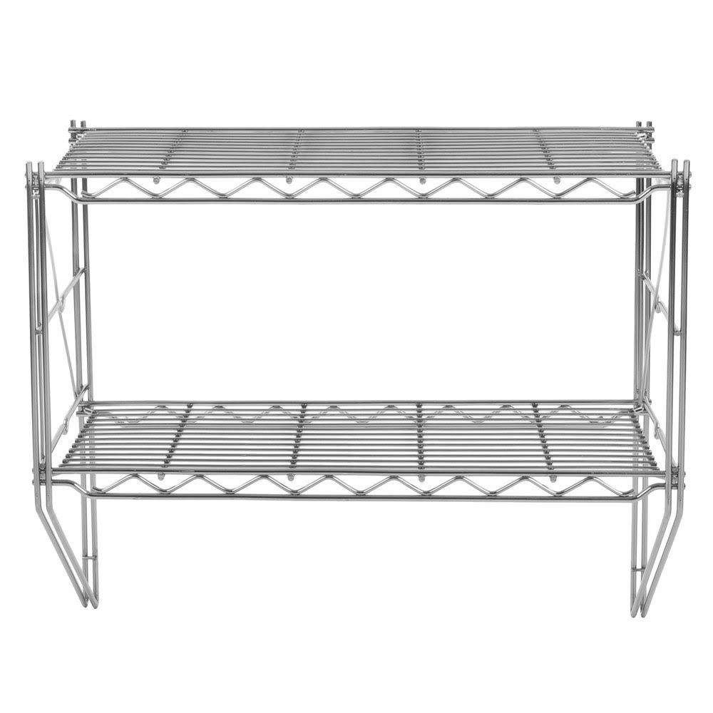 Metro Erecta 12WS12C 12x22 x 24x22 Chrome Shelf Wall Kit