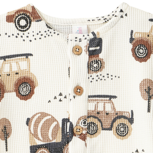 Topomini Newborn Overall mit Waffelstruktur