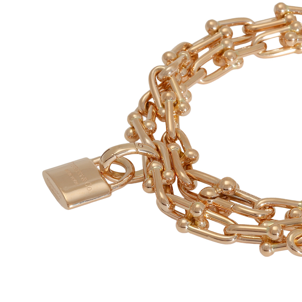 Tiffany & Co. Hardware Wrap Bracelet 18K Rose Gold 63008907