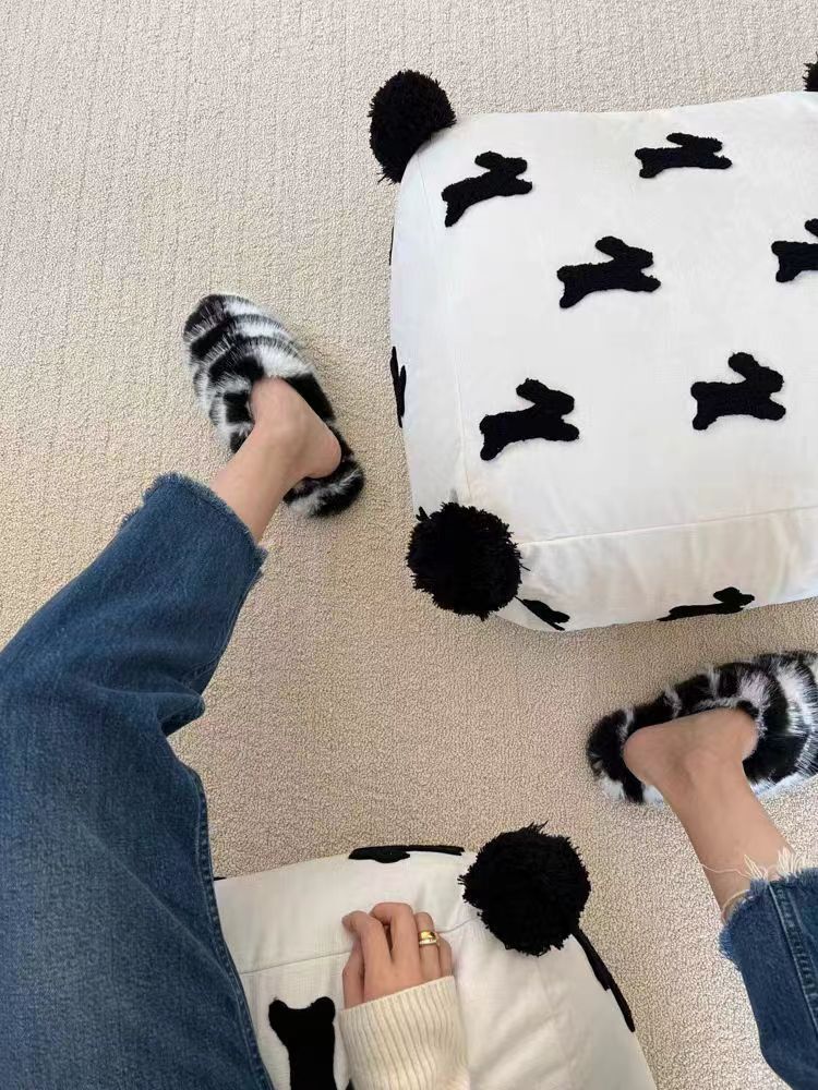 CH065 (Small) - Year of the Rabbit Pouf