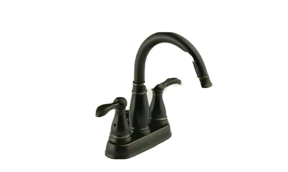 Delta Porter Bathroom Faucet 4x22 Centerset 2-Handle Oil Rubbed Bronze 25984LF-OB