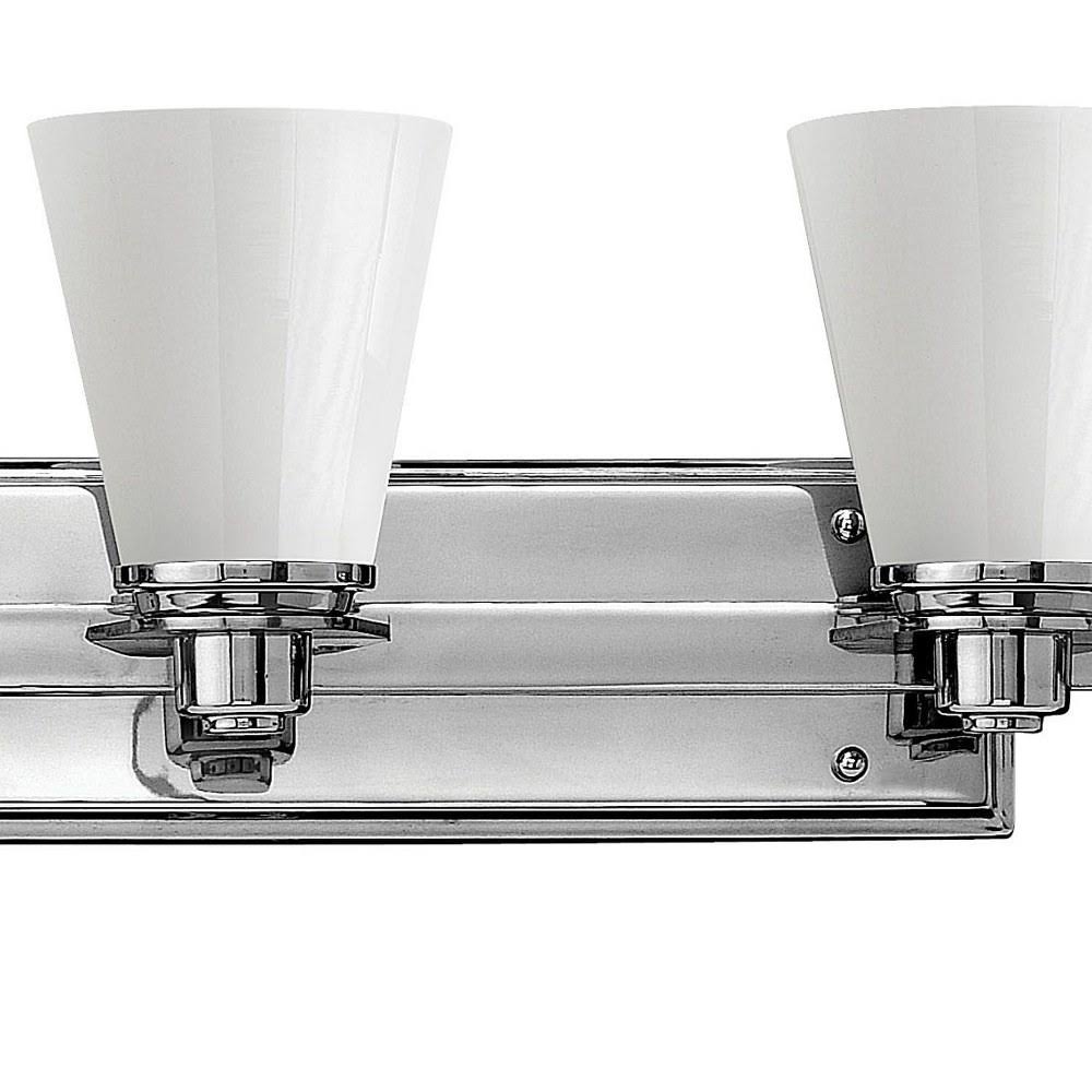 Hinkley 5556CM-CL - Avon Bath Six Light, Chrome with Clear