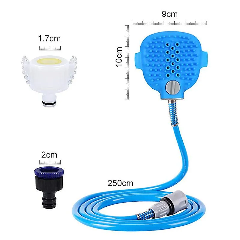 Pet Dog Cat Bathing Cleaner Tools Kit Puppy Cleaning Washing Massage Bath Shower Water Sprayer Pets