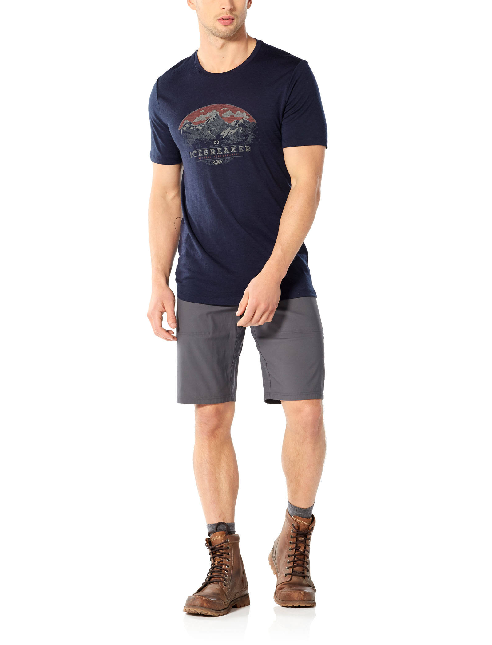 Icebreaker Tech Lite Crew K2 Crest M
