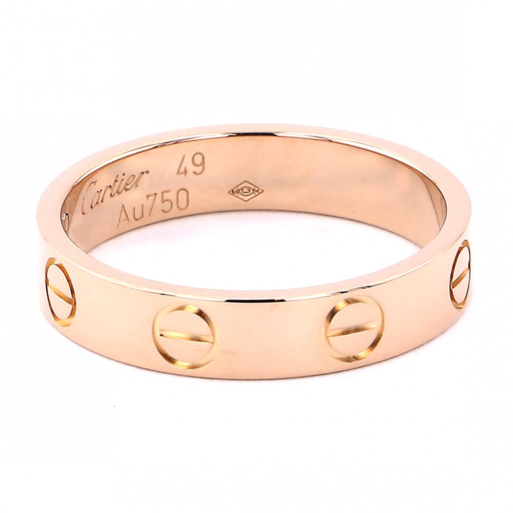 Cartier Love Ring 18K Rose Gold