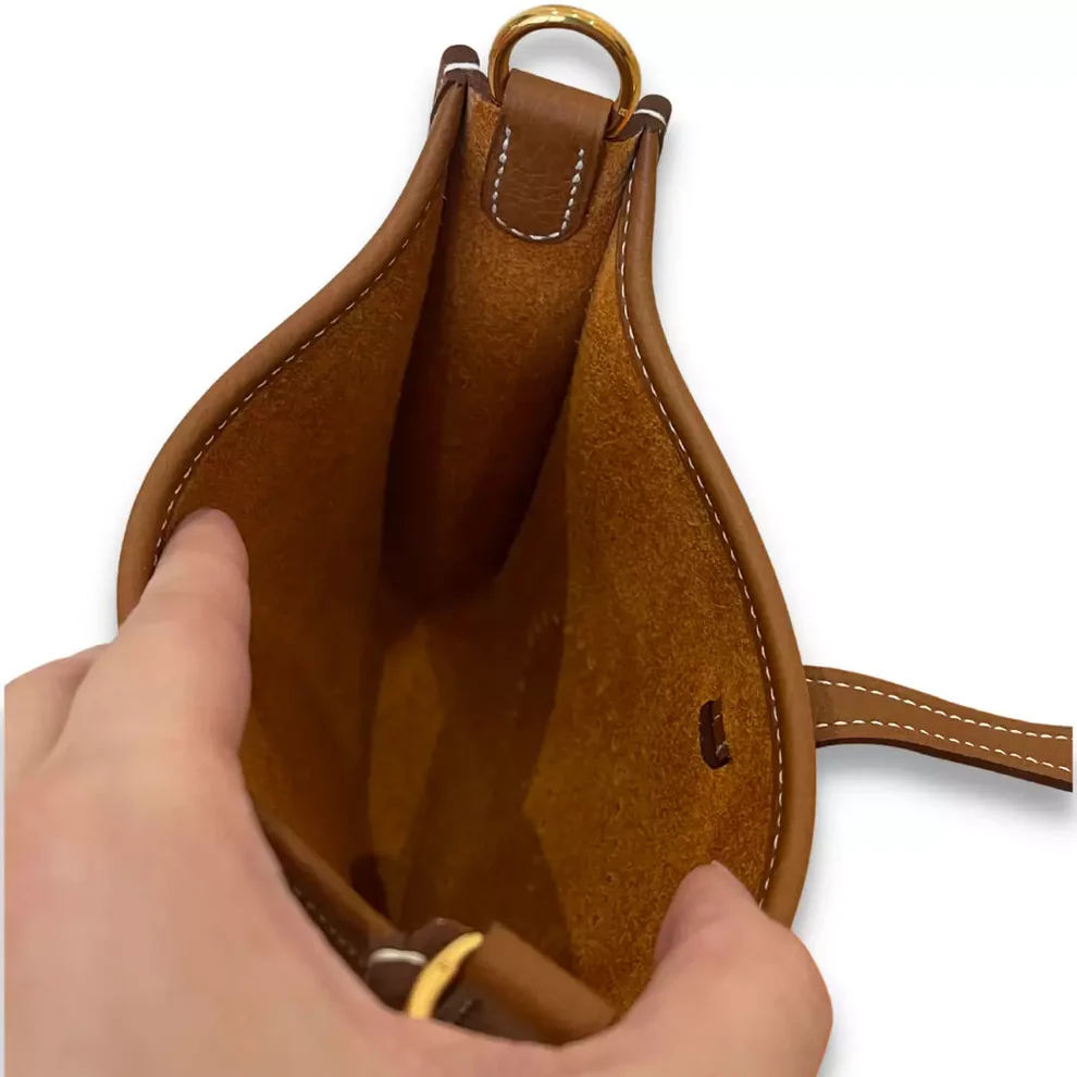Hermes Evelyne 16 Hermes Mini Evelyne Brown 18cm