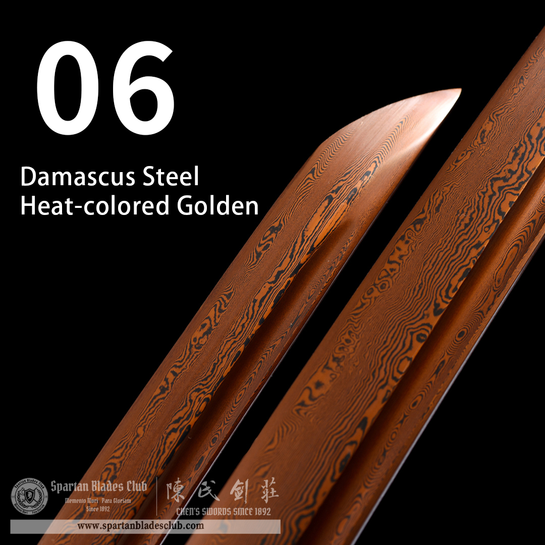 Custom Your Katana | Damascus Steel | Spartan Blades Club | CHEN'S SWORDS 1892 - Spartan Blades Club - 陳氏劍莊1892