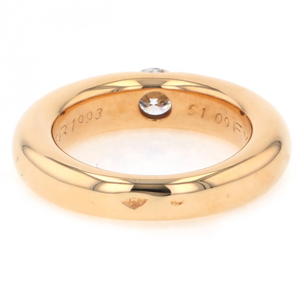Cartier Yellow Gold Diamond Ring #51 K18YG