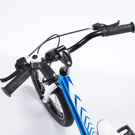 Boys Girls Kids Bike BMX Freestyle 2 Hand Brakes Bicycles with Training Wheels Child Bicycle