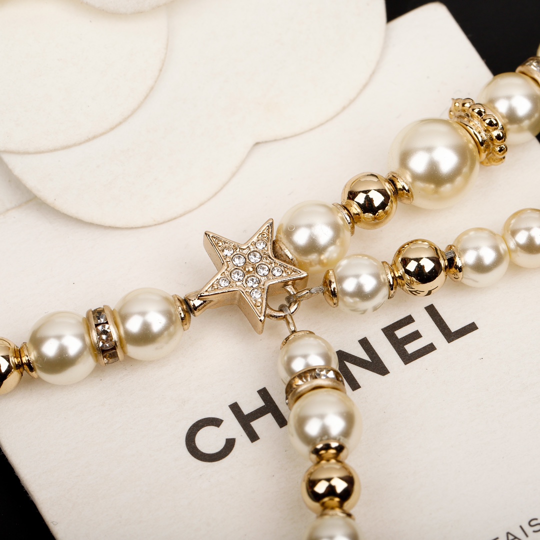 Chanel five-pointed star waist necklace - cnluxepick