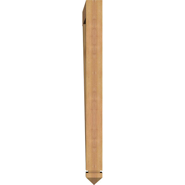 3 1/2x22W x 34x22D x 40x22H Merced Arts u0026 Crafts Smooth BRACKET, Western Red Cedar