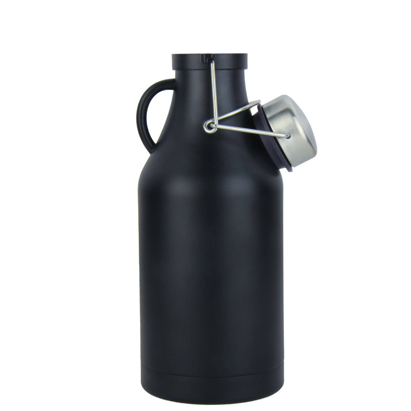 in My Hoppy Place32oz Black Stainless Steel Growler u0026 Pint Glass Set