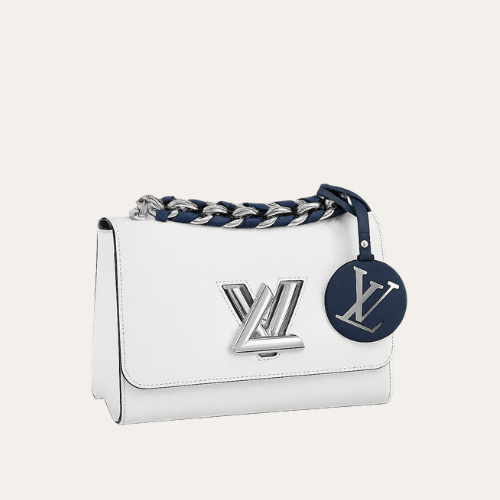 Louis Vuitton Twist MM White 9.1 Inches