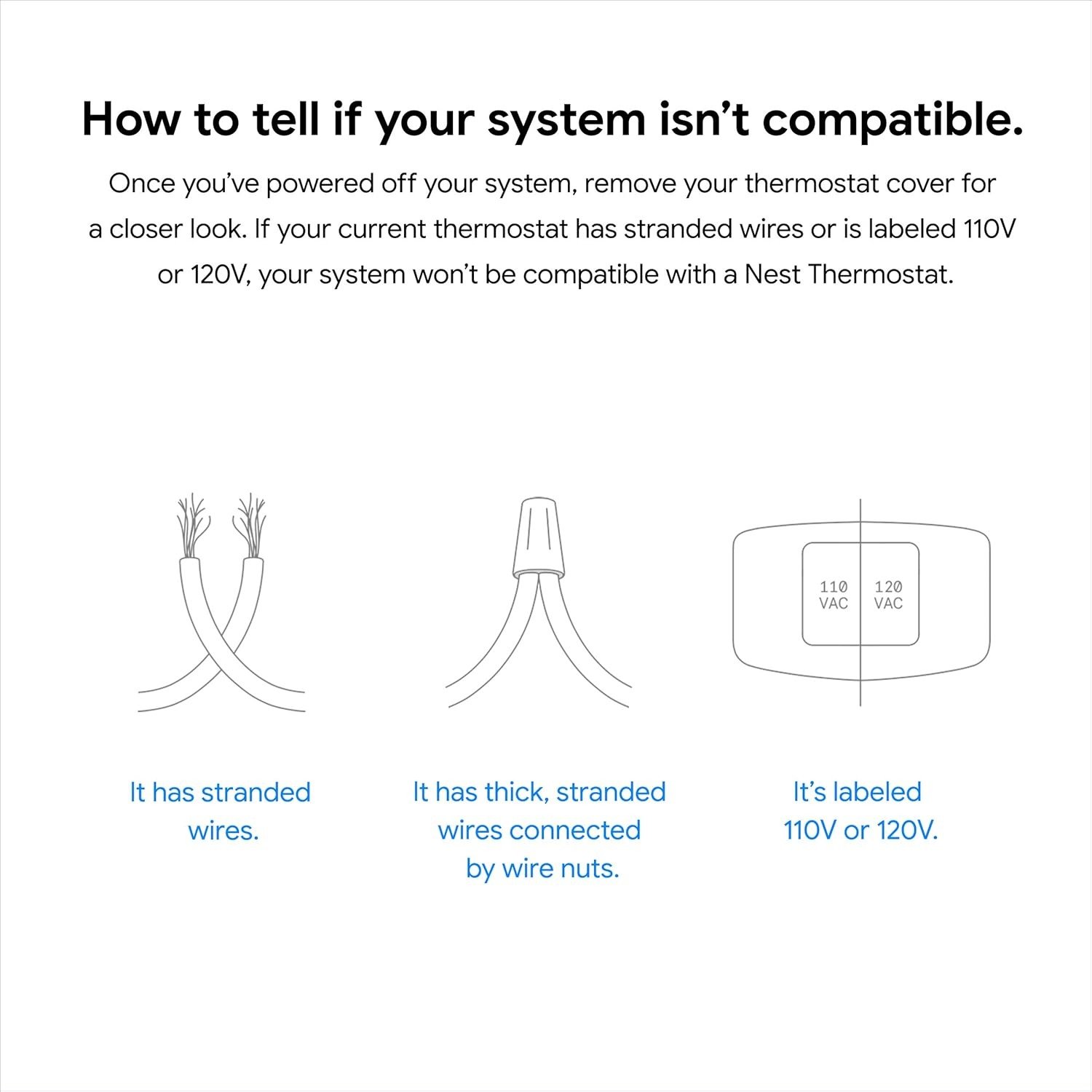 Nest Thermostat – Smart Thermostat for Home – Programmable Wifi Thermostat – Snow
