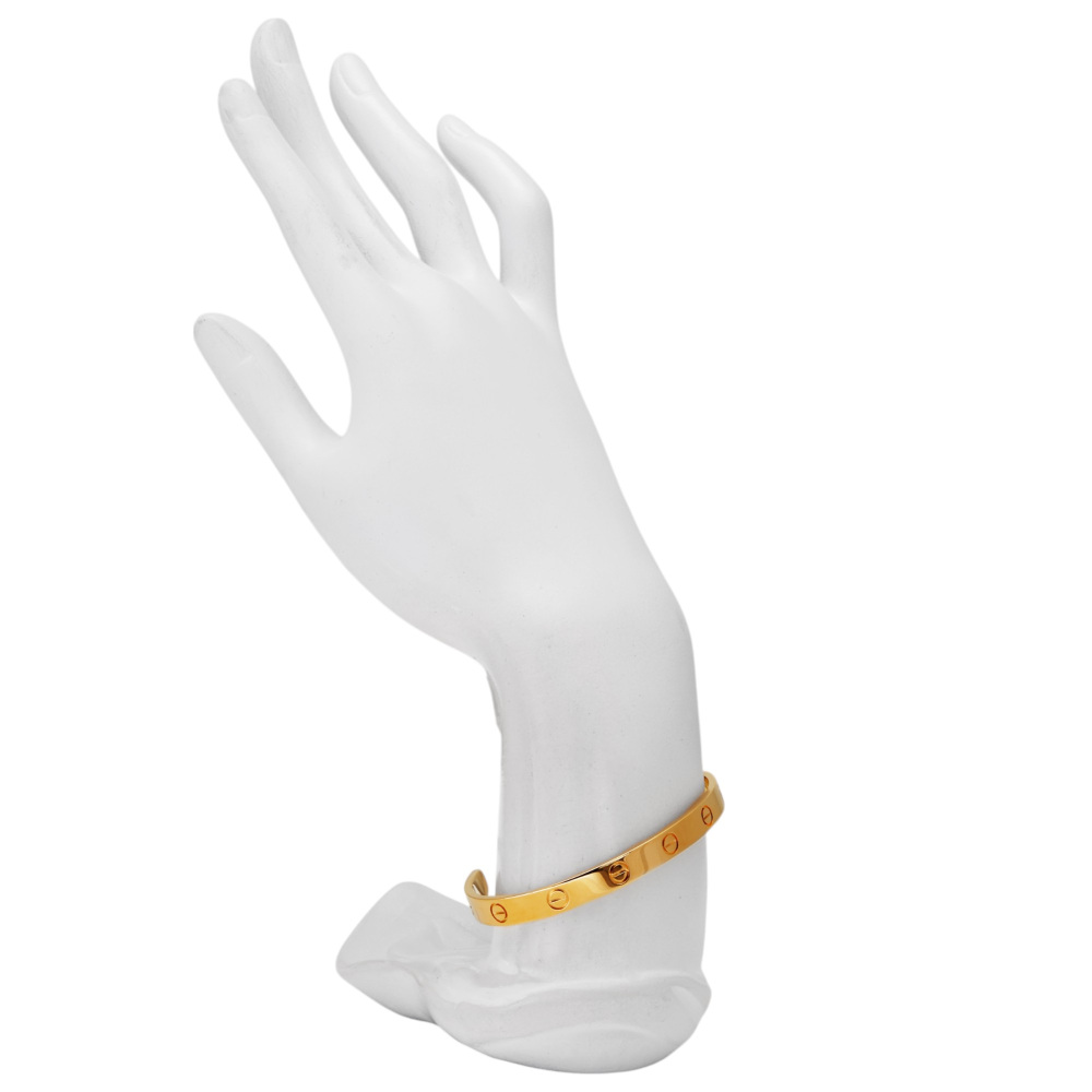 Cartier Love Open Classic Model Bracelet 18K Yellow Gold B6032400