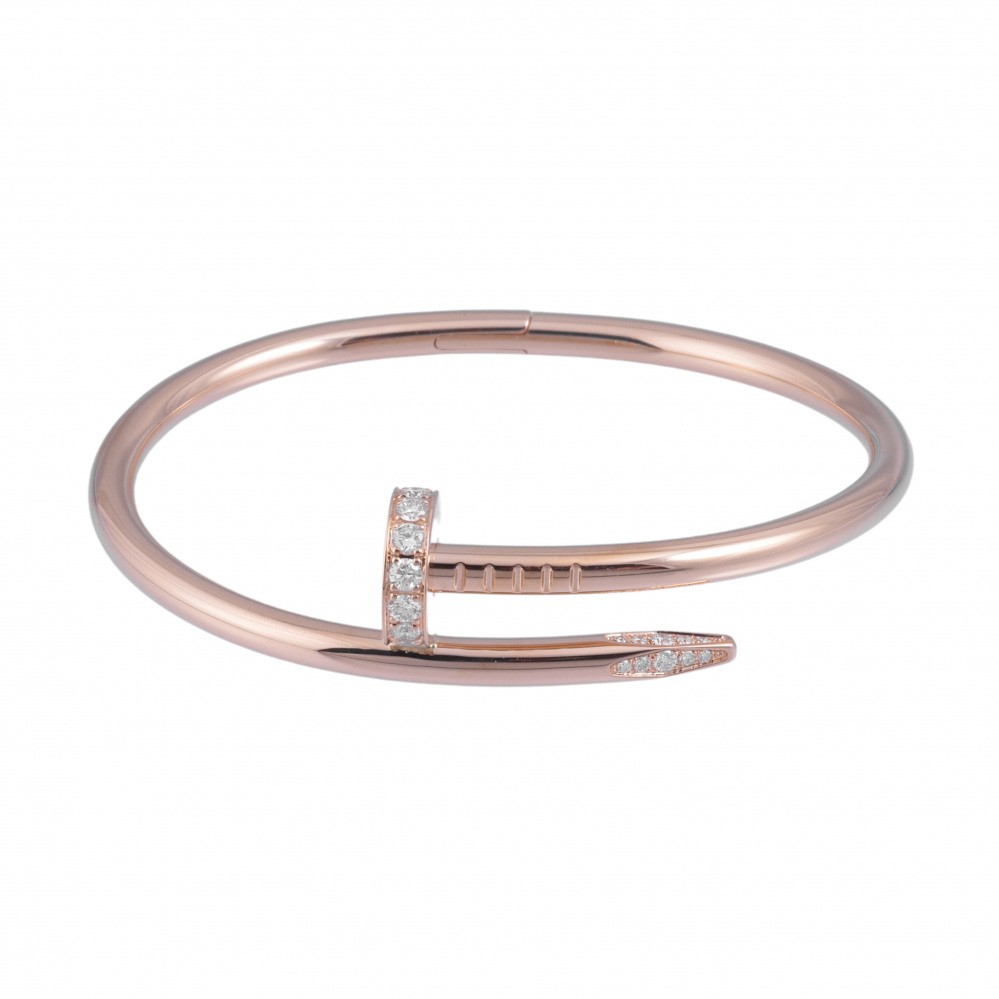 Cartier Juste un Clou Bracelet 18K Rose Gold Diamond B6048500
