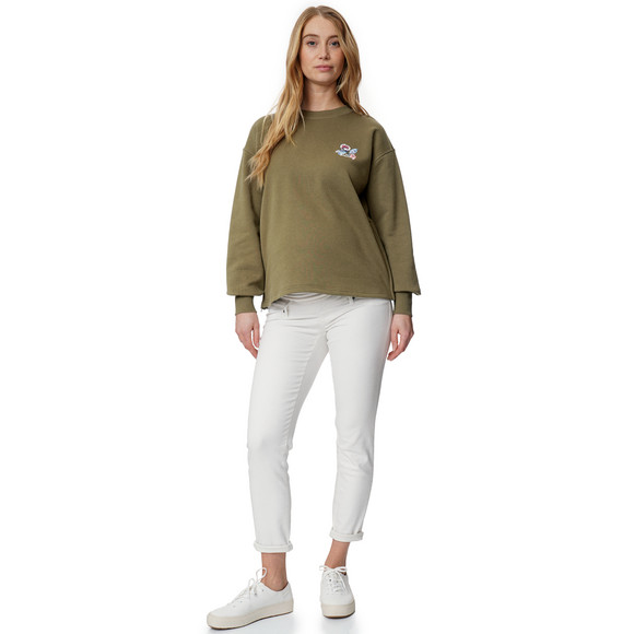Gina Mama Damen Umstands-Sweatshirt mit floralem Motiv