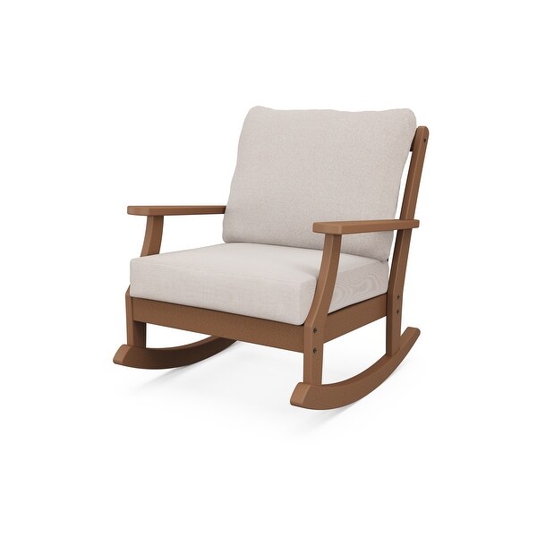 POLYWOOD Braxton Deep Seating Rocking Chair