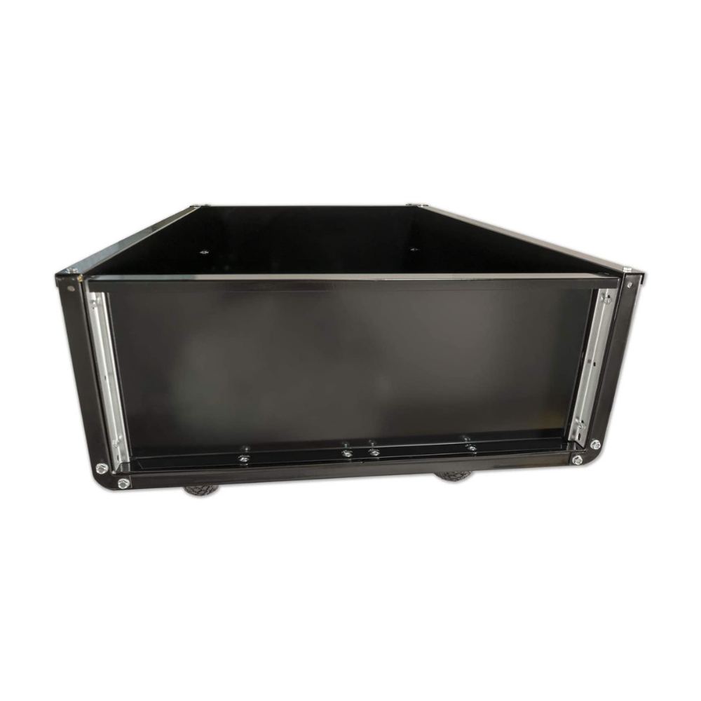 2026 Utility Tow Behind Steel Dump Cart, 750 Pound Capacity