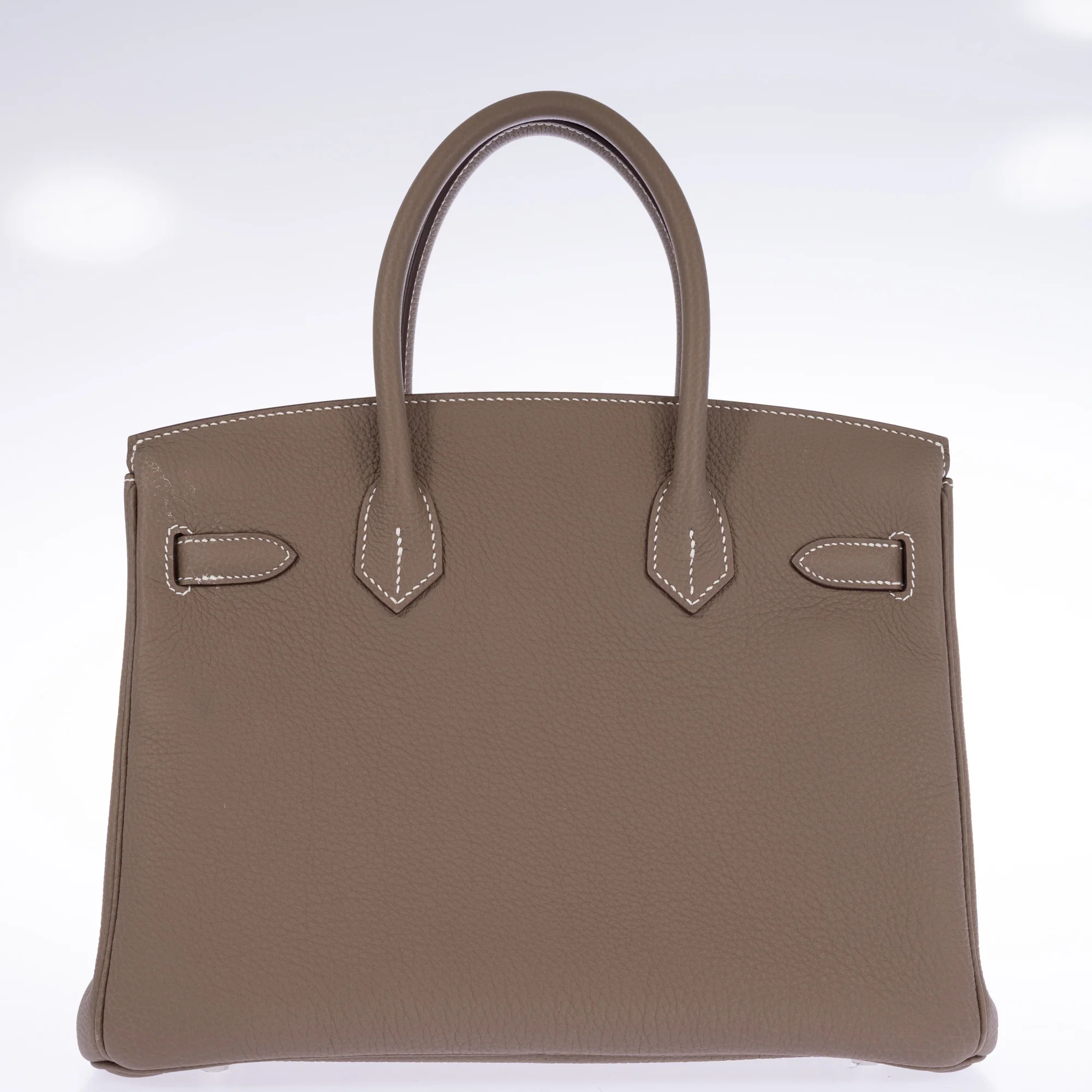 Hermès Birkin 30 Étoupe Togo Palladium Hardware