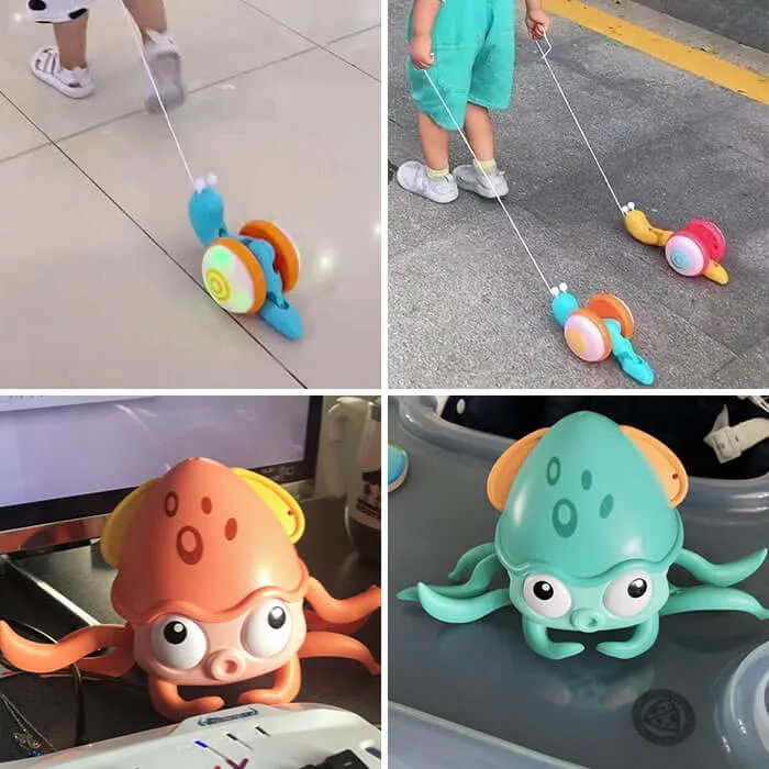 Funny Walking Crab/ Snail/ Octopus Toy