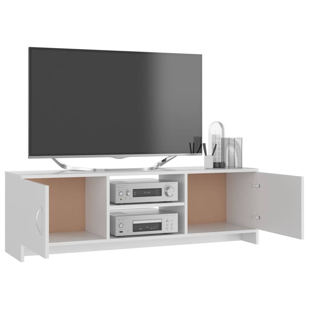 vidaXL TV Cabinet White 47.2x22x11.8x22x14.8x22 Chipboard