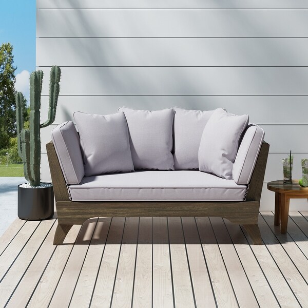 Serene Acacia Expandable Daybed by Christopher Knight Home