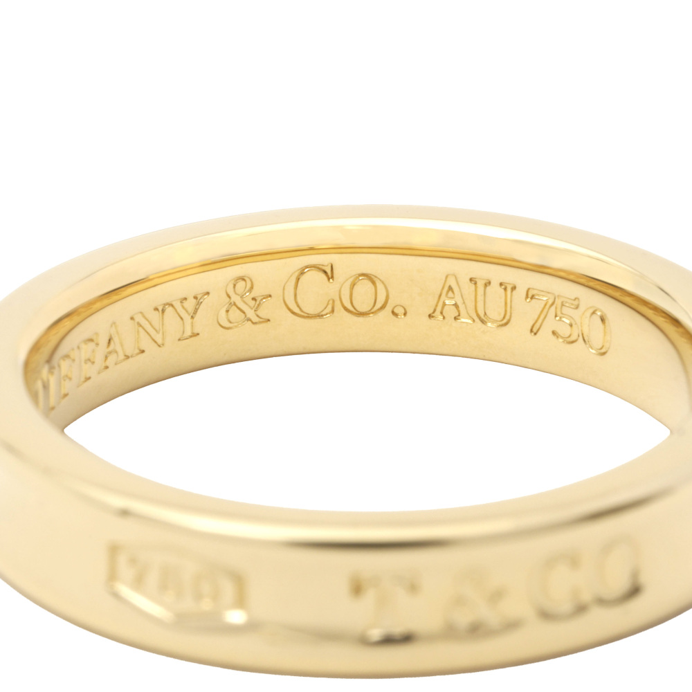 Tiffany & Co. 1837 Ring 18K Yellow Gold