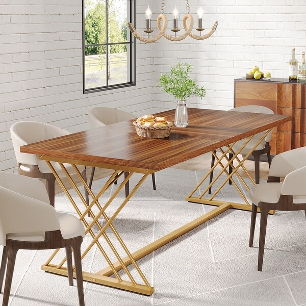 63Inch Dining Table for 46 People,Kitchen Table Dining Room Table for Living Room