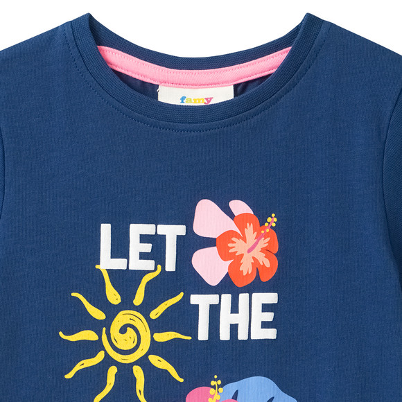 Famy Mädchen T-Shirt mit Front-Print