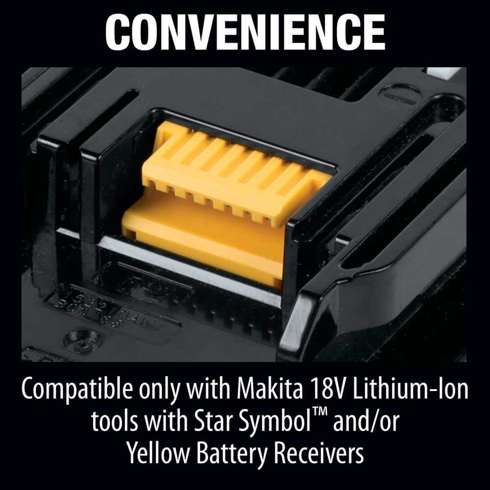 18V LXT Lithium-Ion Battery and Rapid Optimum Charger Starter Pack (5.0Ah) BL1850BDC2