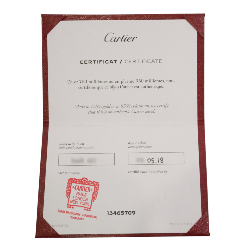Cartier Love Pavé Diamonds Bracelet 18K White Gold Diamond N6717600