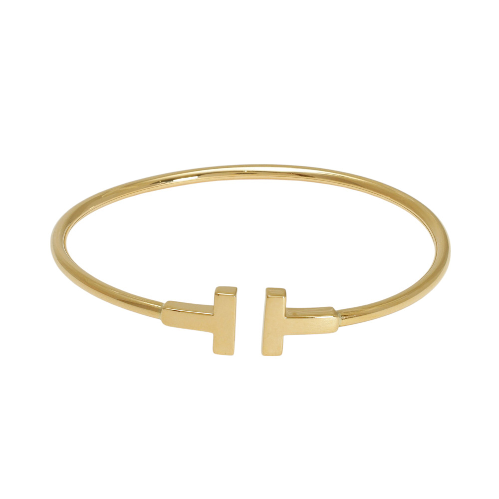 Tiffany & Co. Tiffany T Narrow Bracelet 18K Yellow Gold 60010766