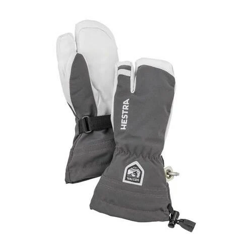 Hestra Army Leather Heli Ski Jr. 3 Finger