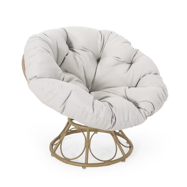 Modern Chair with Tufted Cushion ,Swivel Function