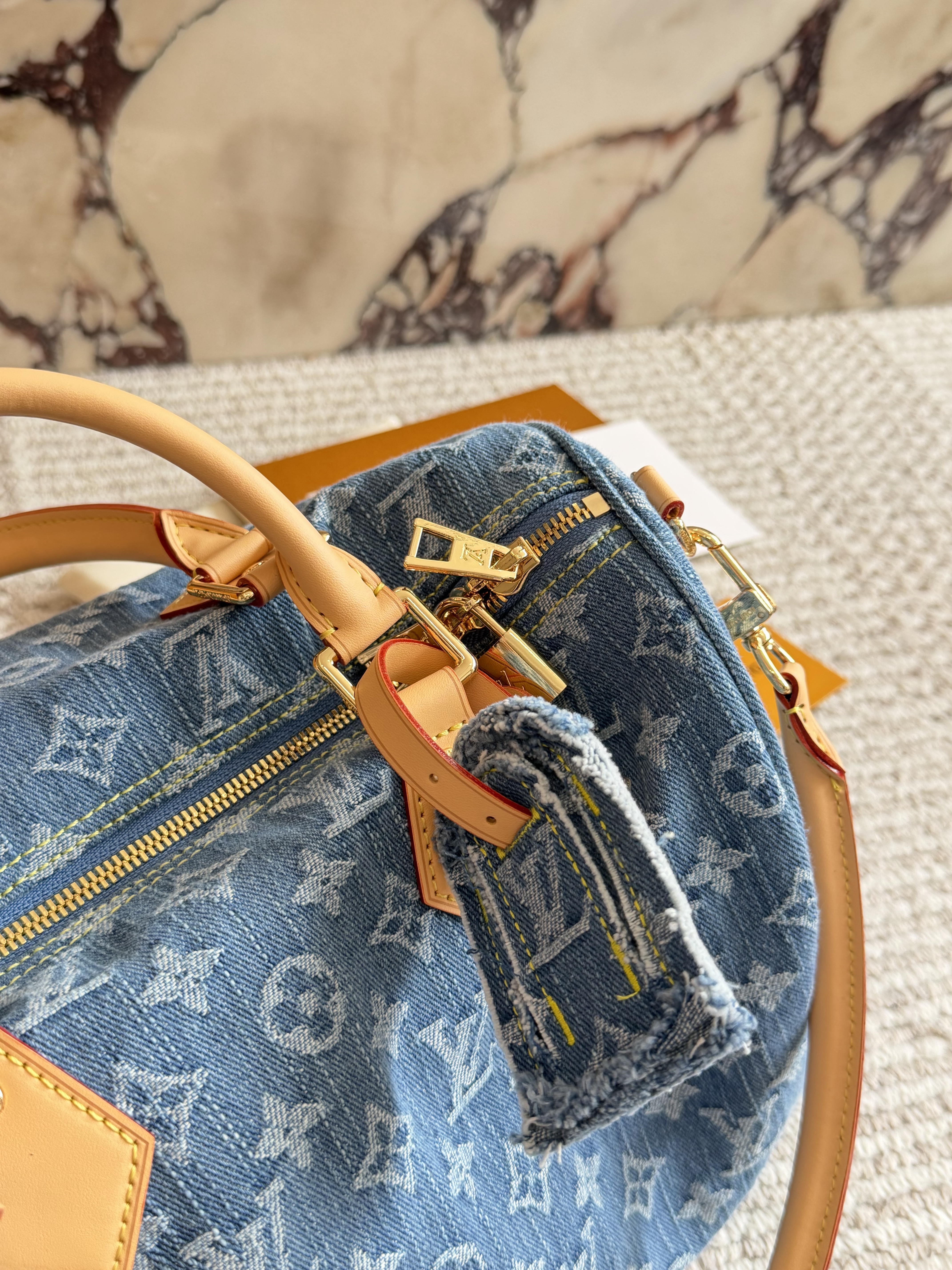 LV Speedy Denim Bag - cnluxepick