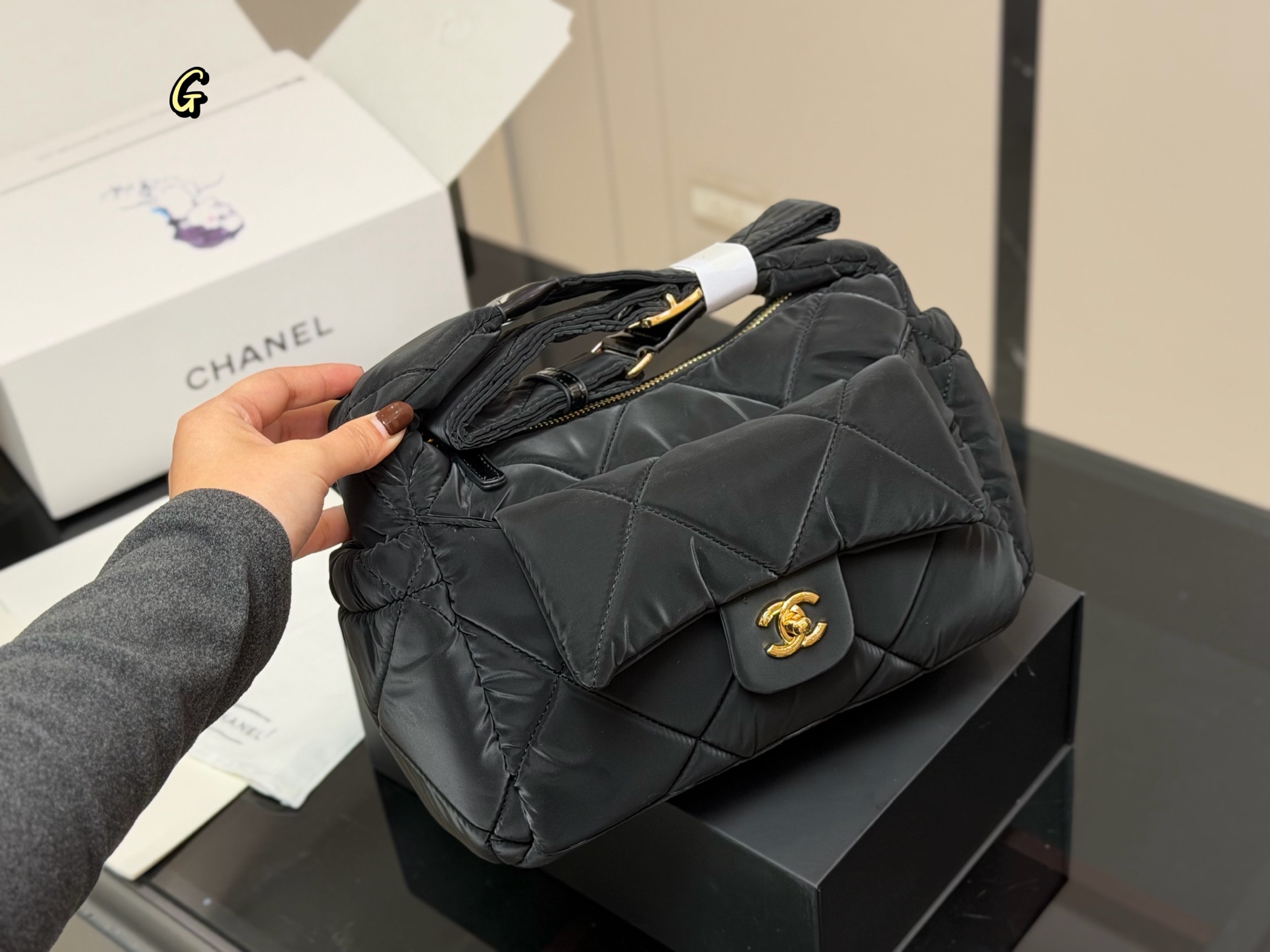 Chanel Coco Neige hobo bag - cnluxepick