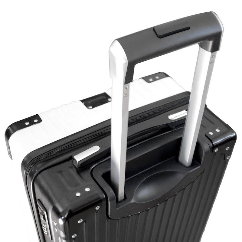 Mojo Pittsburgh Steelers Premium 2-Toned 21x22 Carry-On Hardcase in White