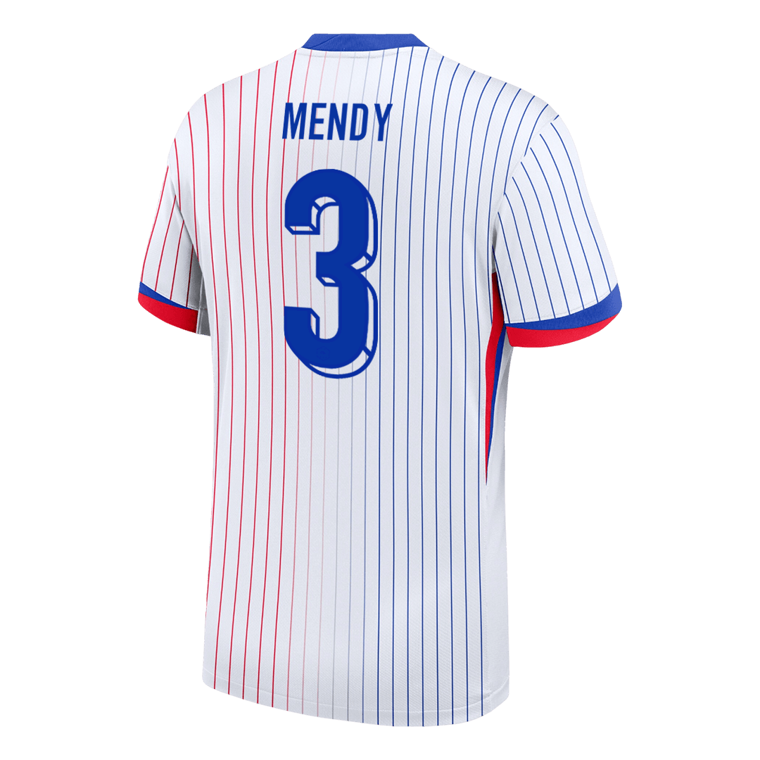 MENDY #3 France Away Soccer Jersey