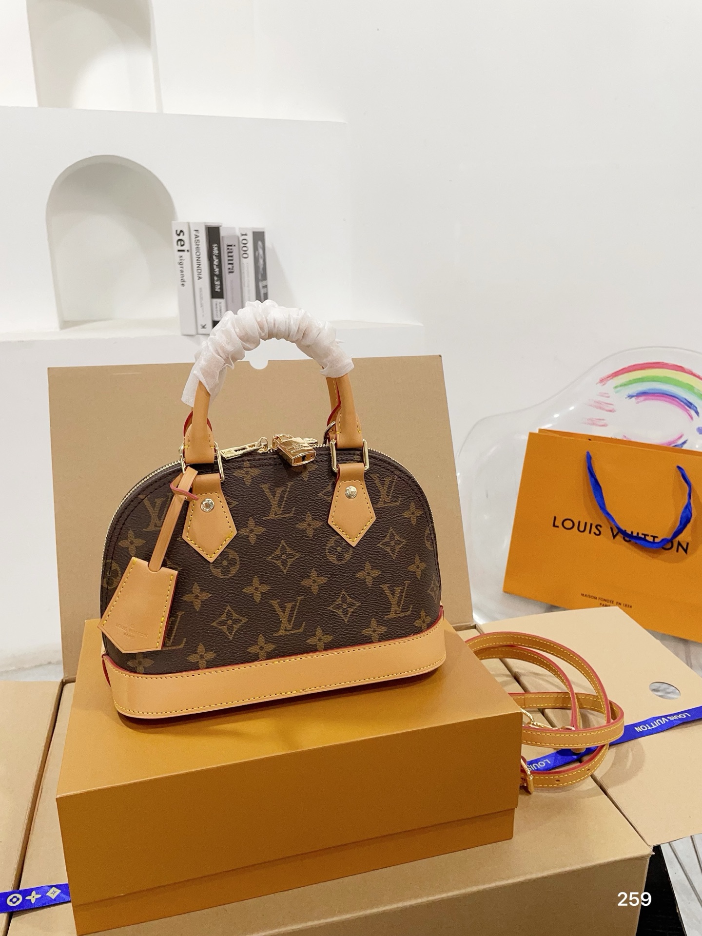 Lv Alma BB shell bag - cnluxepick