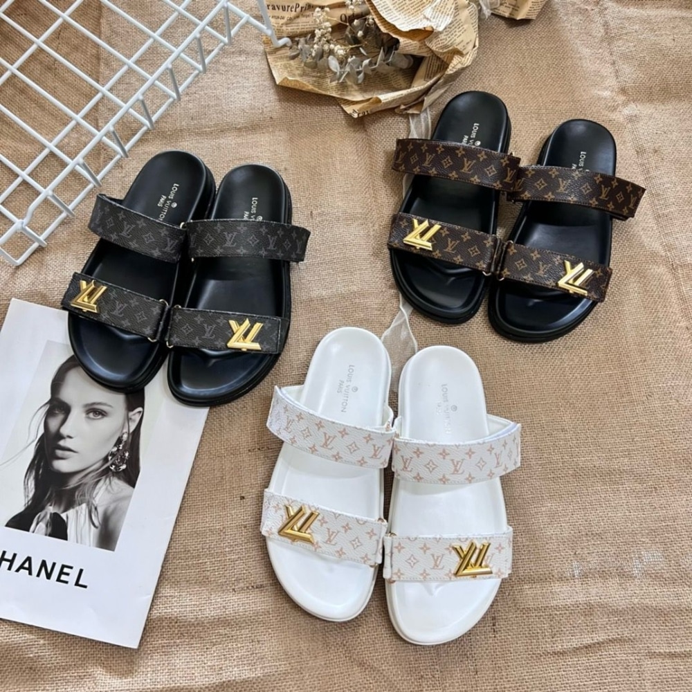 Louis Vuitton Lv Sunset Flat Comfort Mule White 1Ad1Ia