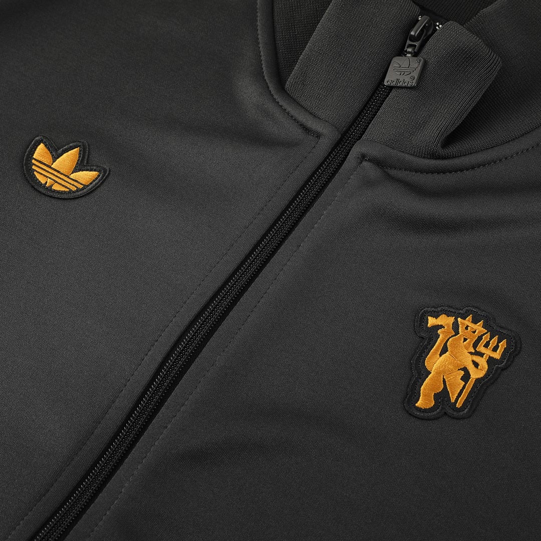 Manchester United Jacket Tracksuit 2025/26 Black
