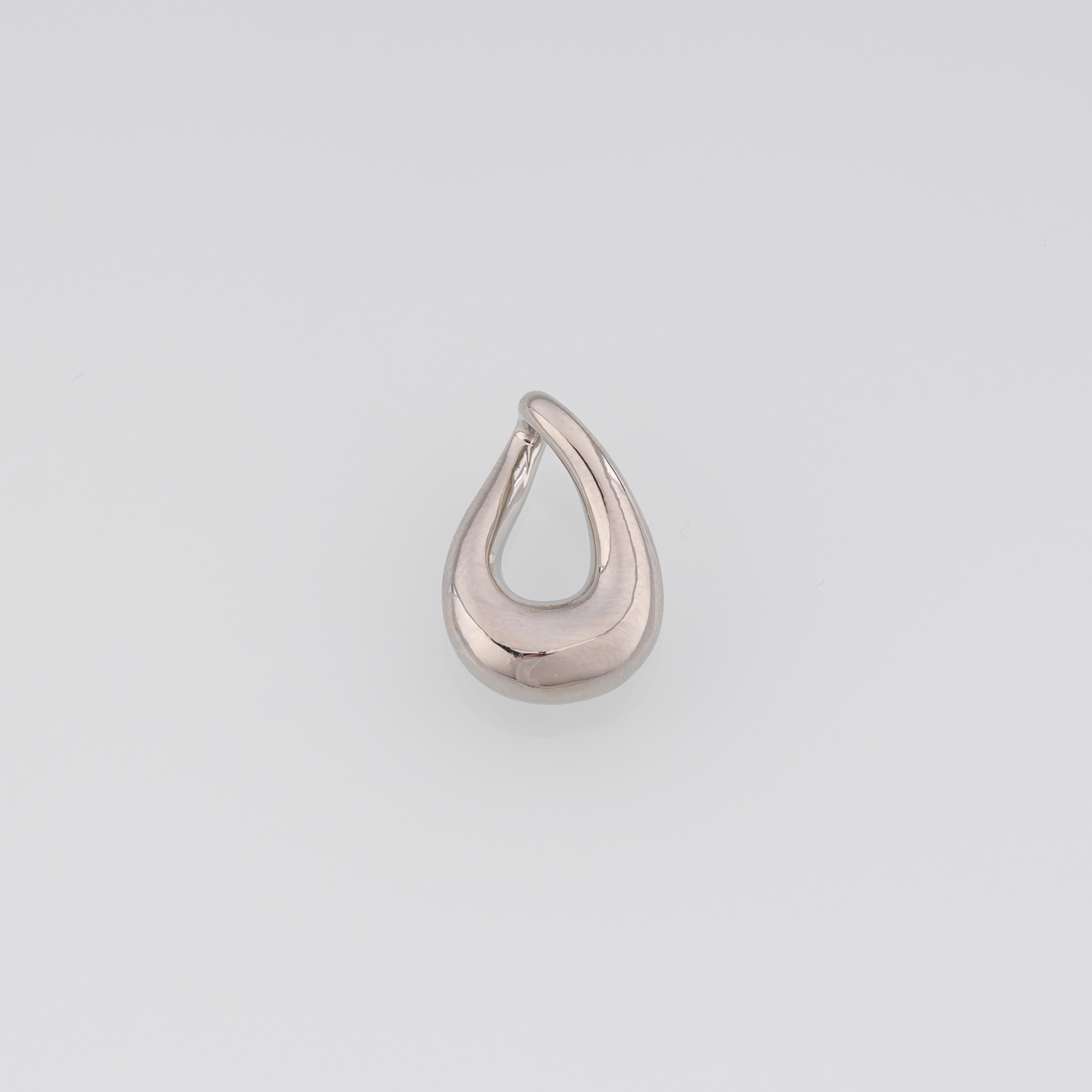 18K Gold Filled Teardrop Pendant,Teardrop Charm Earrings Necklace for DIY Jewelry Making Supply