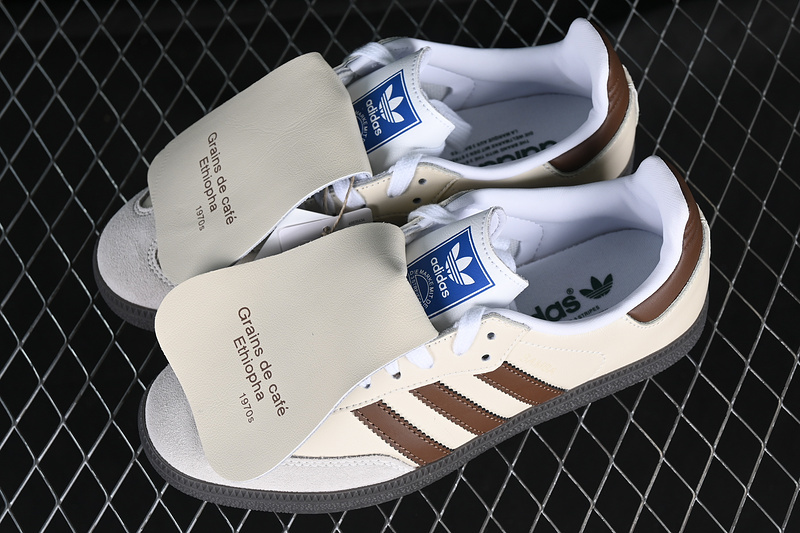 Adidas Samba Og White/Brown/Black IG1024
