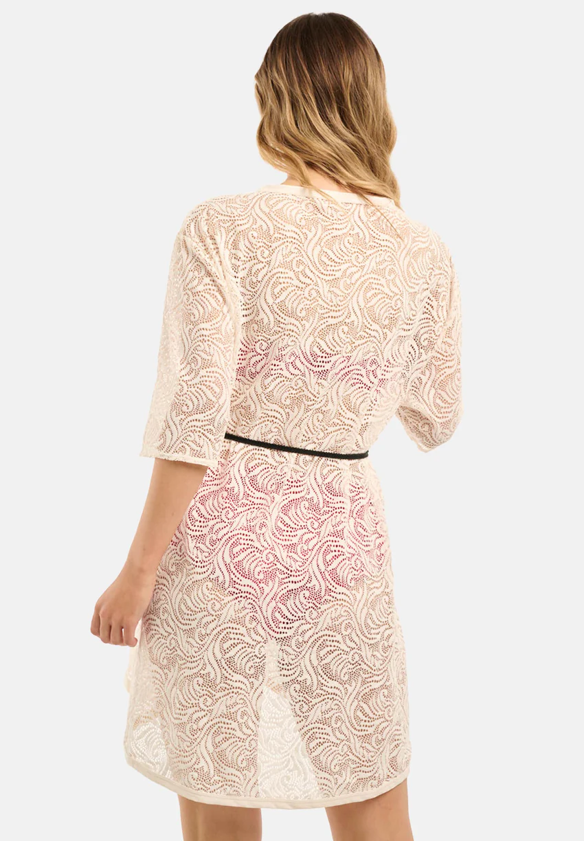 Tunique de plage Cover Up Ivoire