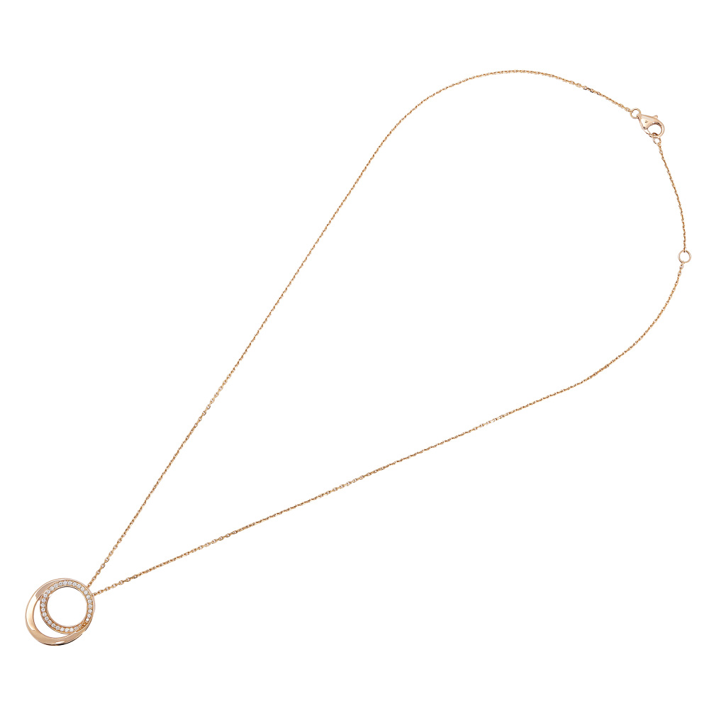 Cartier Ethancel Do Necklace 18K Rose Gold Diamond B3045700