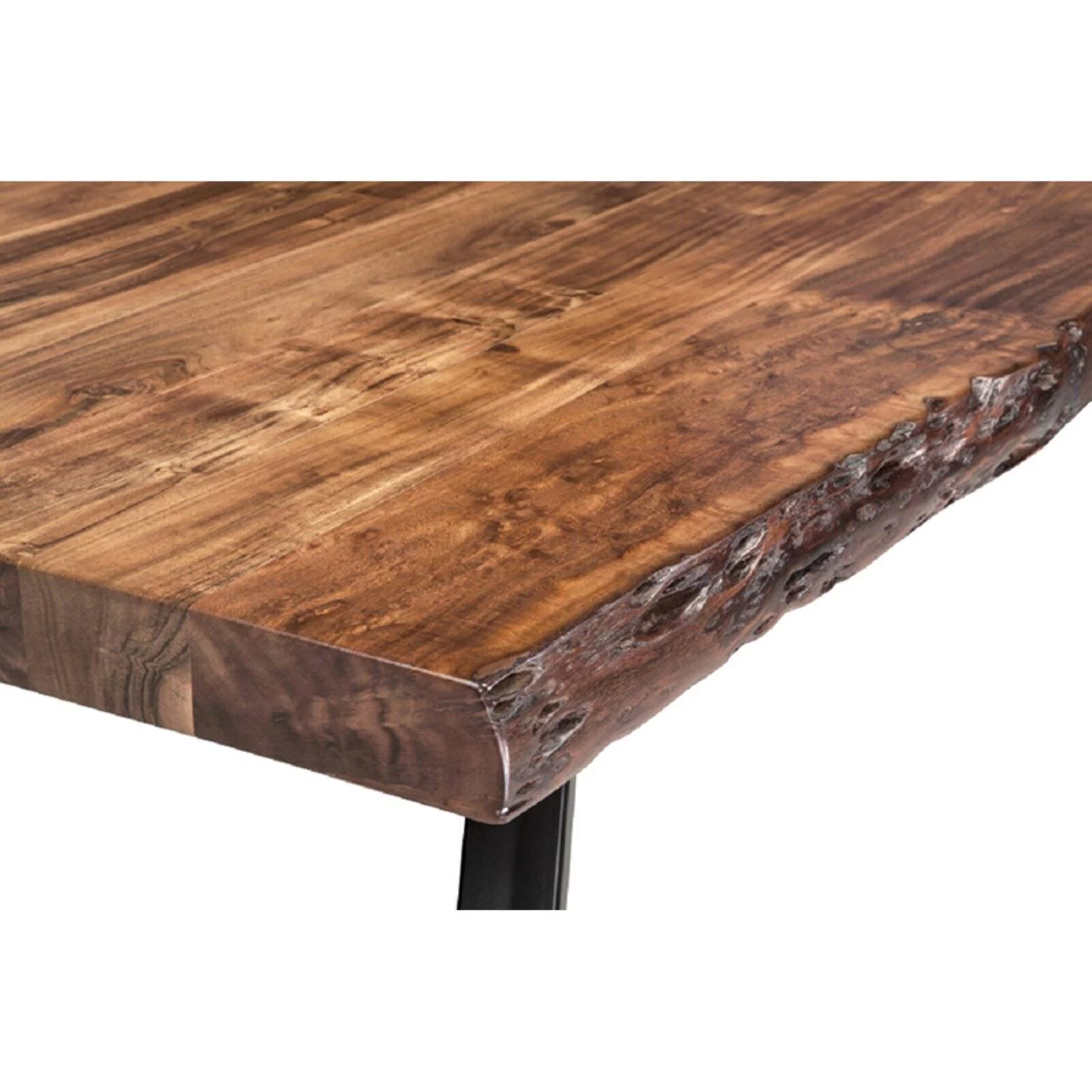 Modus Reese Solid Wood Dining Bench in Natural Acacia